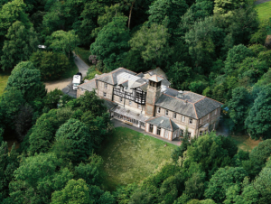 Ariel view of Bassenfell Manor