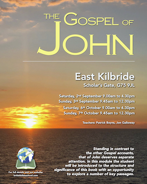 East Kilbride Study Weekend 2023 poster